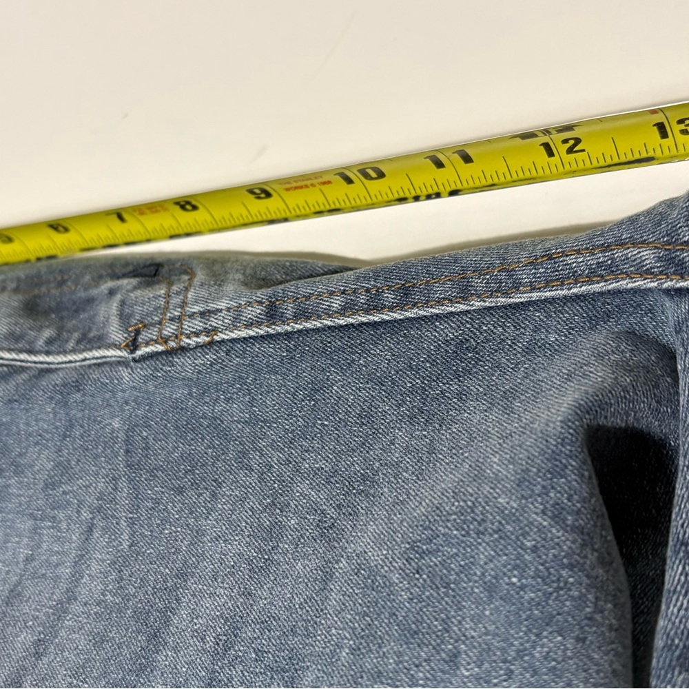 Fashion Nova NWT Plus Sz 14 Women’s Straight Leg Stretch Jeans Medium Wash - Picture 7 of 10
